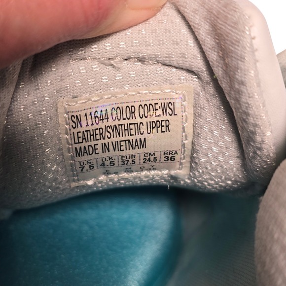 Skechers Shoes Womens 7.5 Elite Class Casual Sneakers White Leather 11644 - Picture 7 of 9